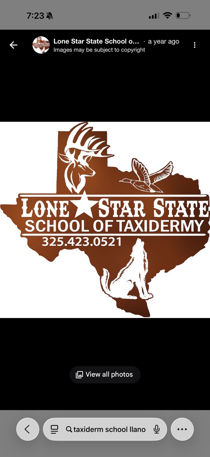 Lone Star State School of Taxidermy logo